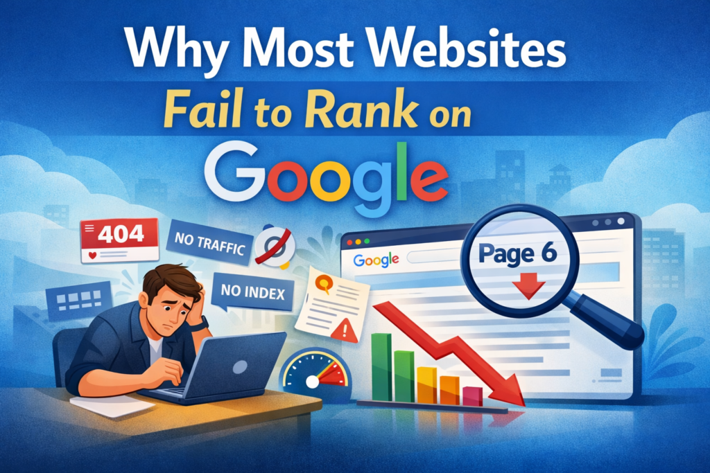 Site not ranking on Google